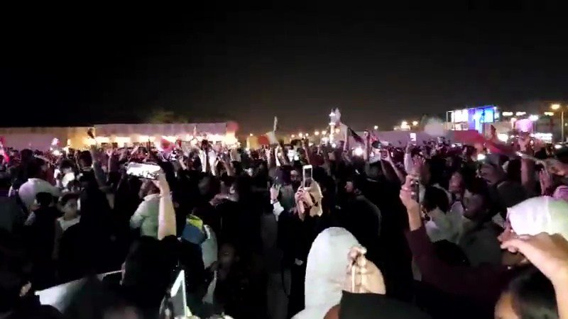 بالفيديو .. شاهد احتفالات القطريين بالتتويج بكأس آسيا