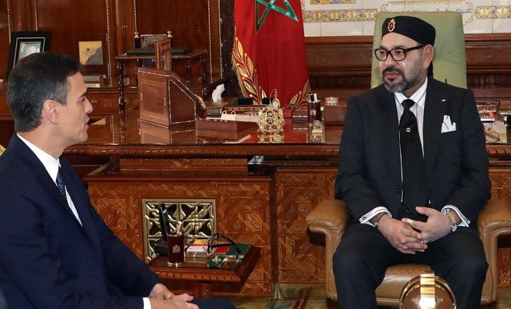 الملك يدعو رئيس الحكومة الإسبانية إلى زيارة المغرب قريبا