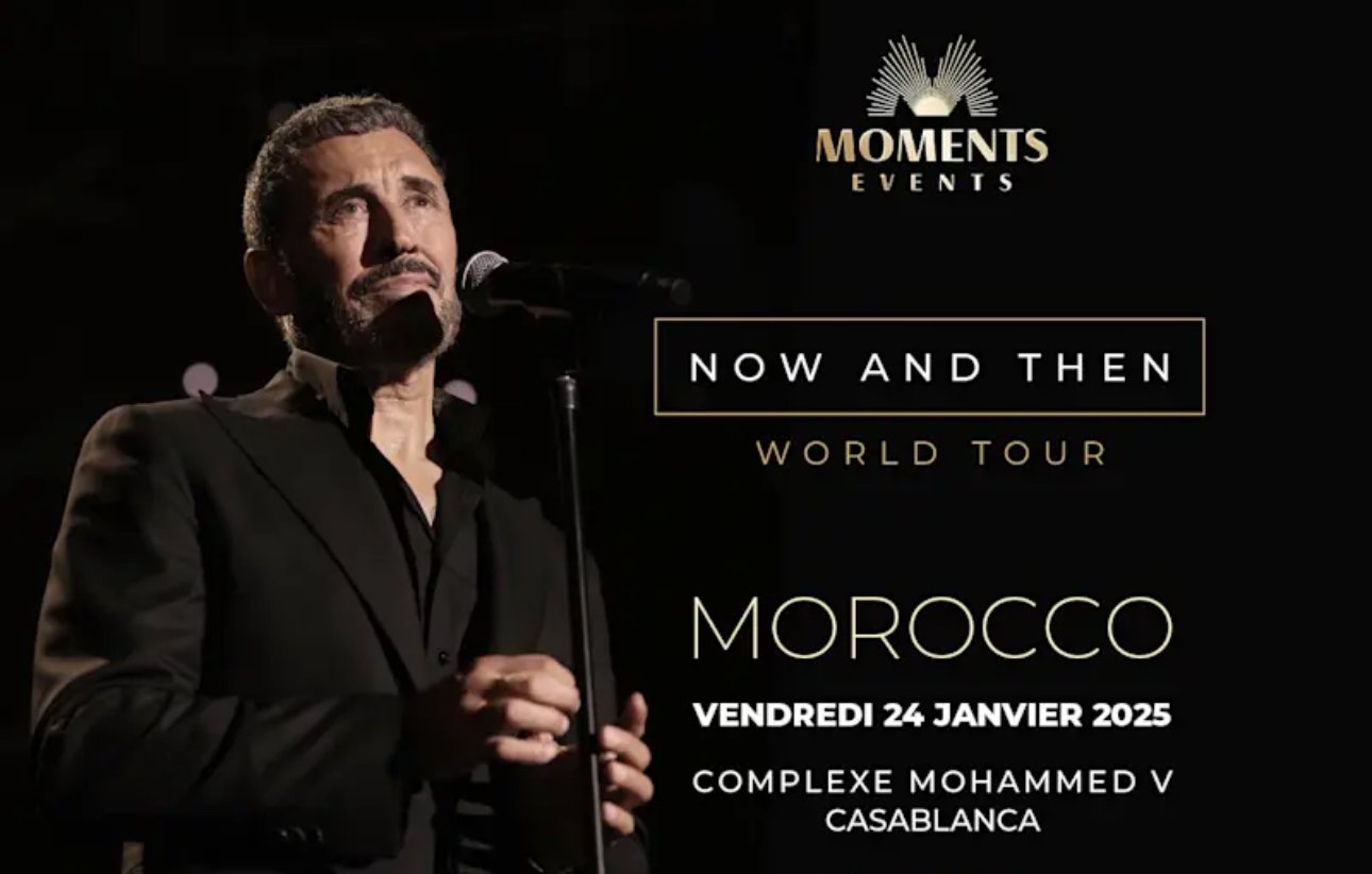 كاظم الساهر يستعد لإحياء حفل فني كبير في المغرب ضمن جولته العالمية “World Tour”