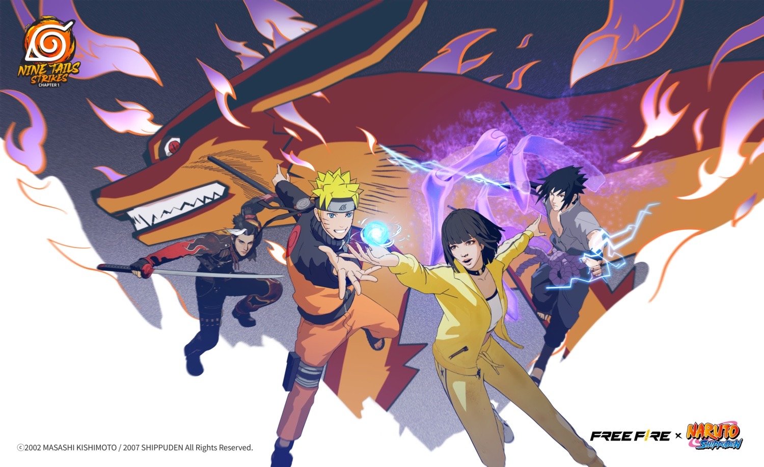 Fire و NARUTO SHIPPUDEN يتحدان لتقديم تجربة غامرة وفريدة من نوعها لعشاق اللعبتين